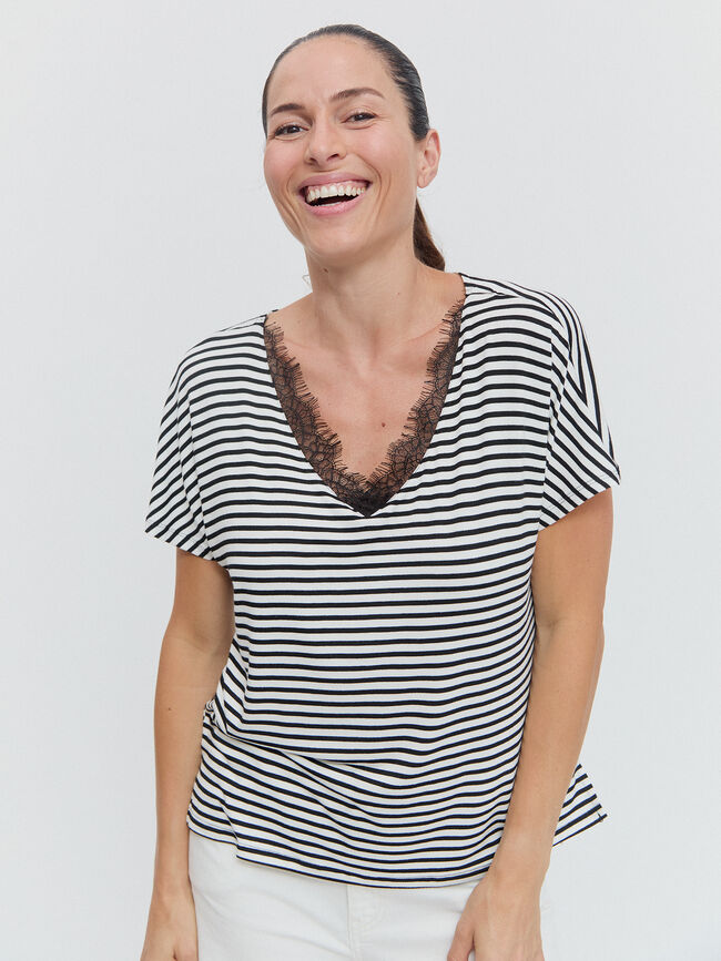 CAMISETA PUNTILLA Raya