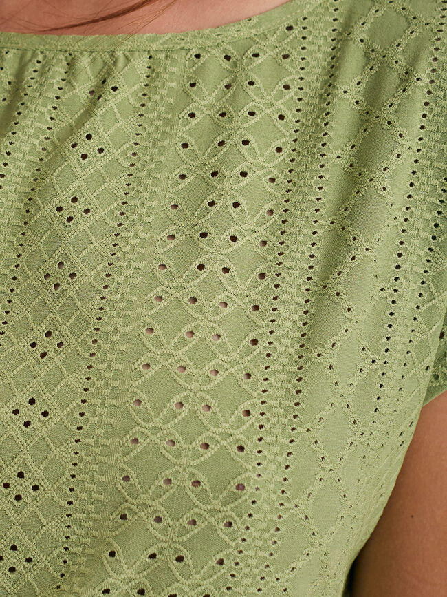 CAMISETA CALADA kaki claro