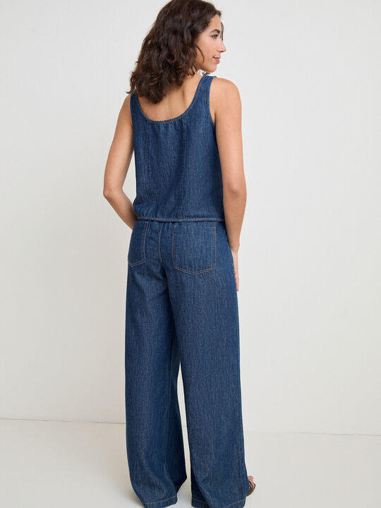 TOP ESCOTE CUADRADO Rinse Wash image number null