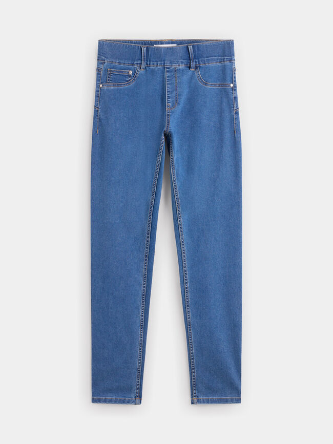 Denim Jegging Mid blue