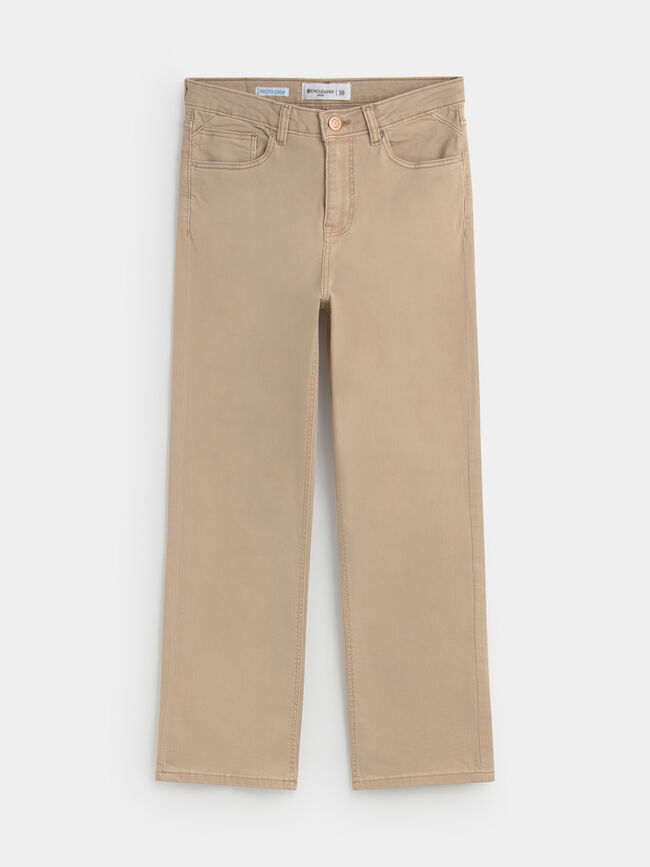 VAQUERO RECTO CAPRI Beige Tostado