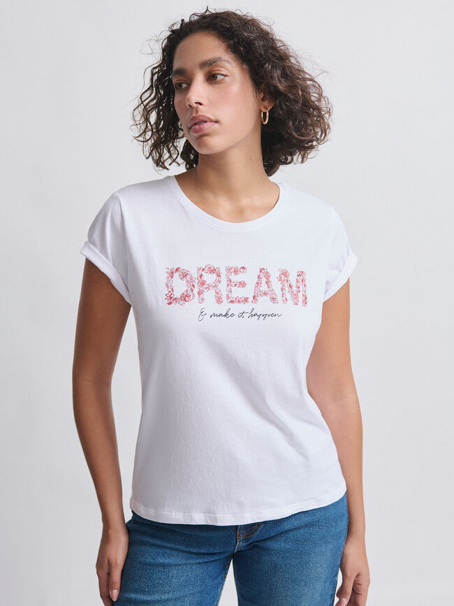 CAMISETA POSICIONAL DREAMS Blanco Optico