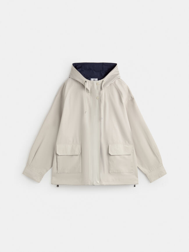 PARKA CAPUCHA Crudo