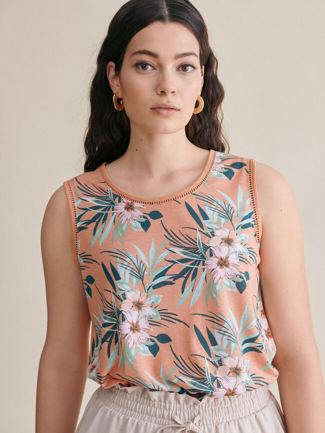 Top Entredós Estampado 1