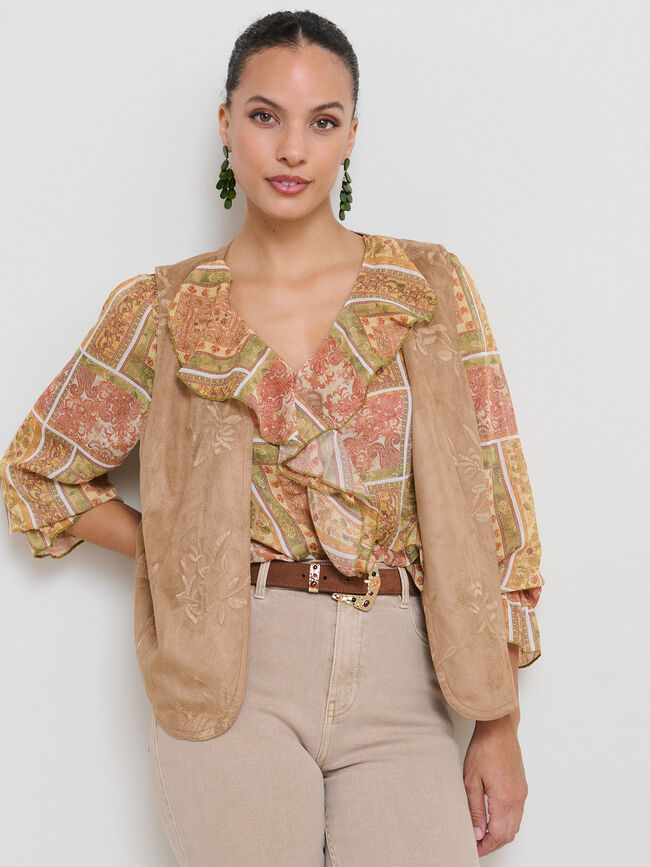 CHALECO ANTELINA Camel