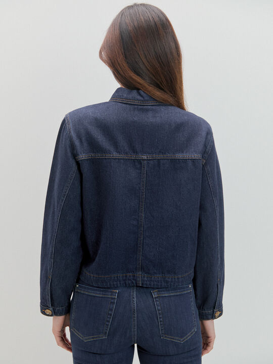 CHAQUETA VAQUERA BOLSILLOS Rinse Wash image number null