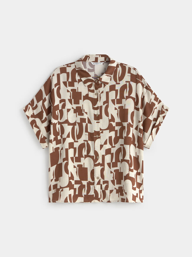 CAMISA MANGA CORTA Crudo