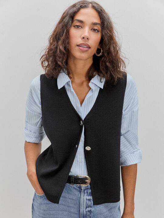 CHALECO MILES Negro image number null