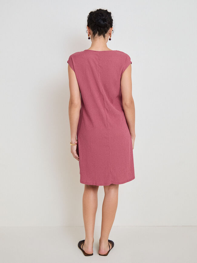 VESTIDO CORTO NUDO Blush