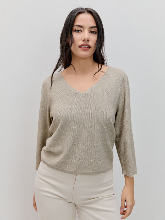 TOP FIESTA LAZO Beige