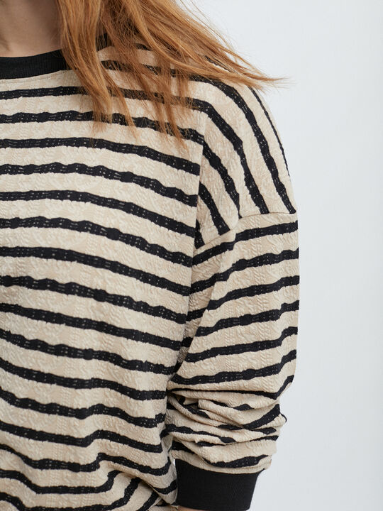 SUDADERA RAYAS TEXTURA Rayas 1 image number null