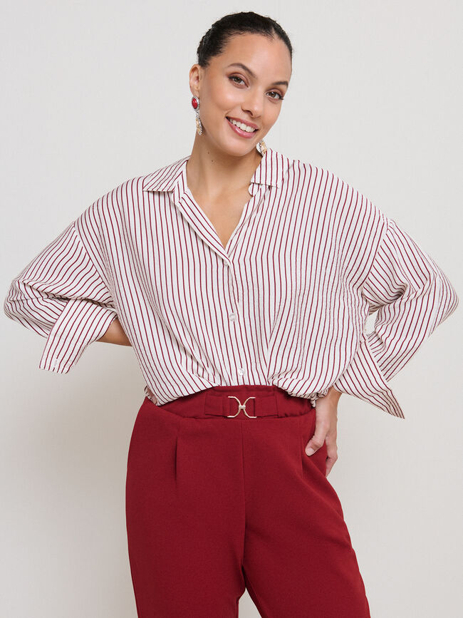 CAMISA RAYA ML BROWNIE