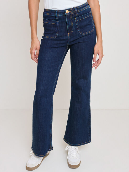 WIDE LEG BOLSILLOS Rinse Wash image number null