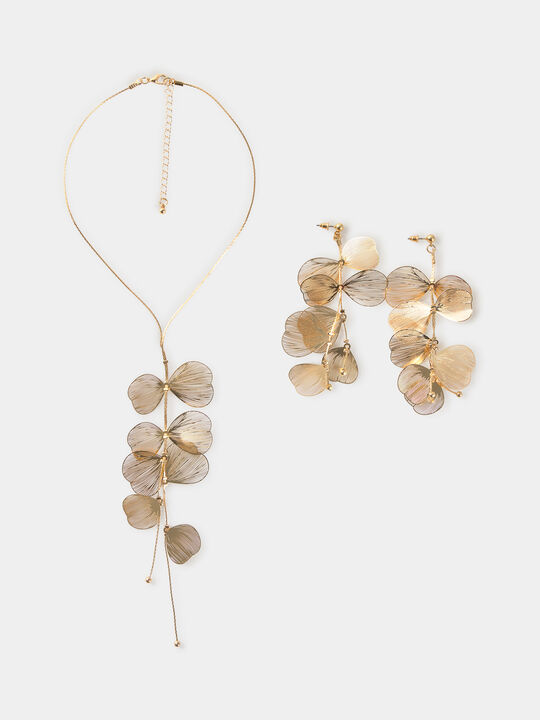 PACK PENDIENTES COLLAR Oro image number null