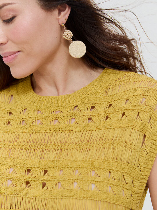 JERSEY CUELLO REDONDO Ocre image number null