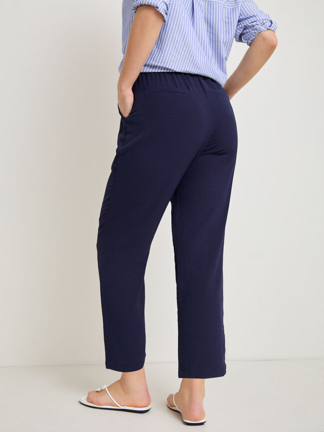 PANTAL&Oacute;N JOGGER Azul Marino