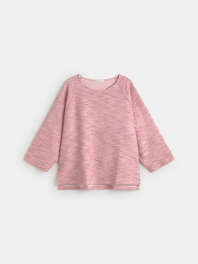 JERSEY MANGA RANGLAN ROSA VINTAGE