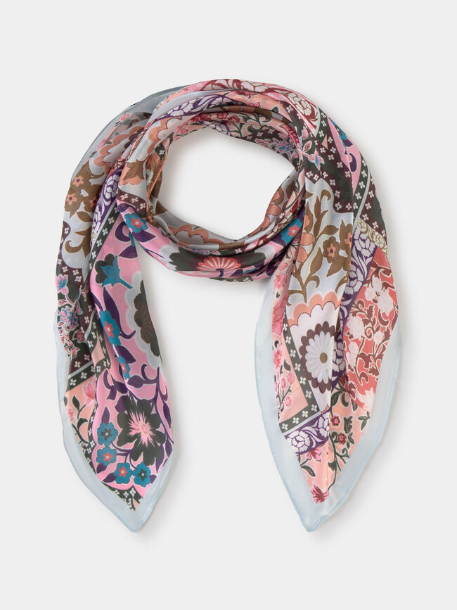 PA&Ntilde;UELO GRANDE ESTAMPADO Rojo Cabaret