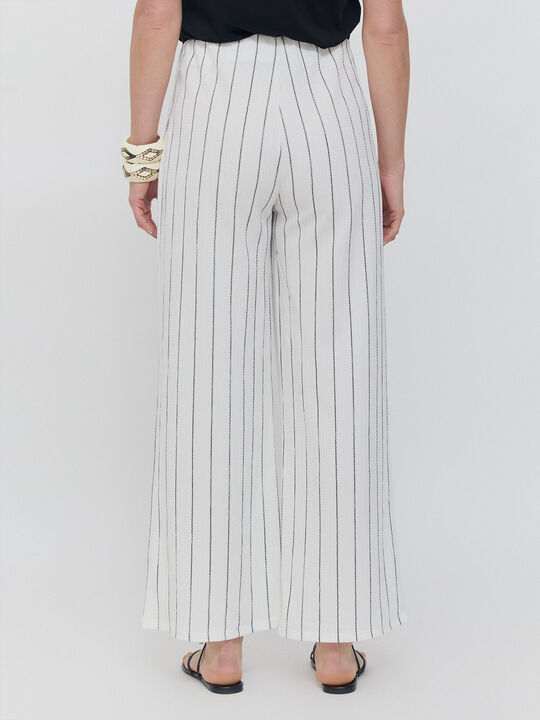 PANTALON RAYAS Crudo image number null