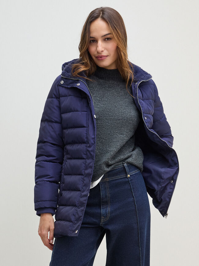 CHAQUETA ACOLCHADA Azul Marino
