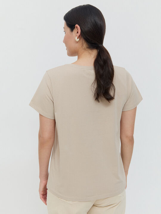 CAMISETA POSICIONAL ANIMAL Vison Claro image number null