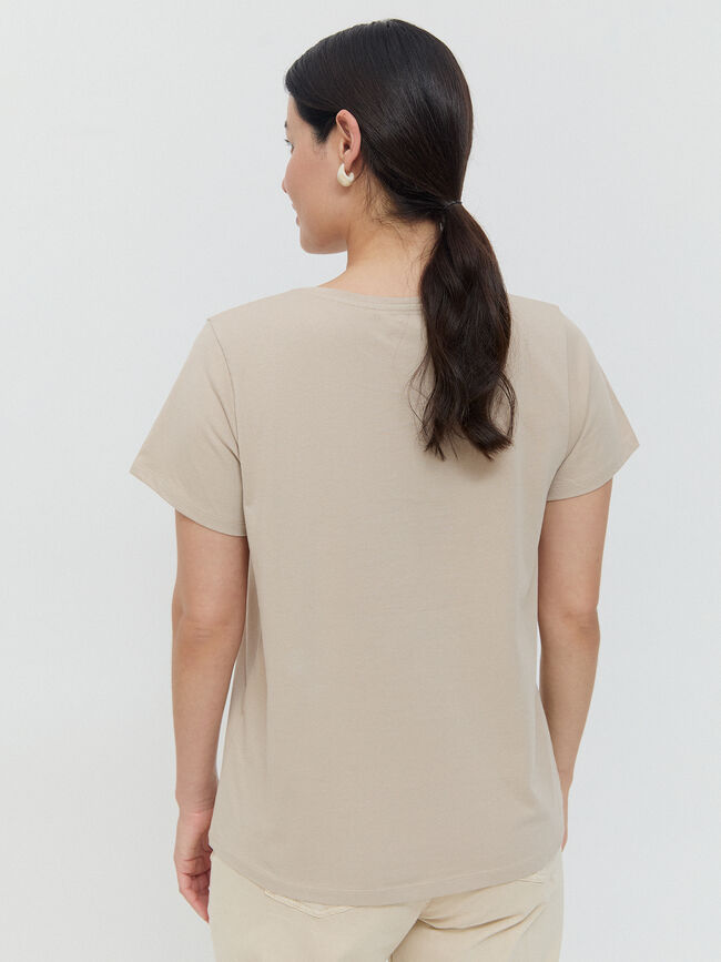CAMISETA POSICIONAL ANIMAL Vison Claro
