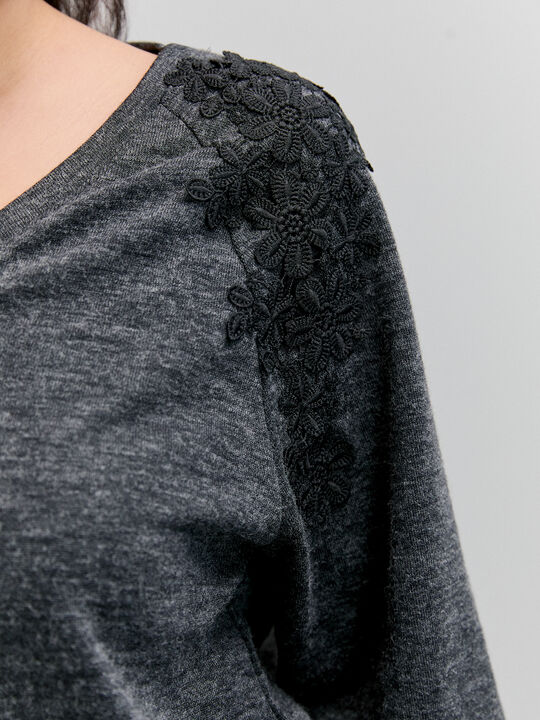 JERSEY LANOSO FORNITURA Gris V/oscuro image number null