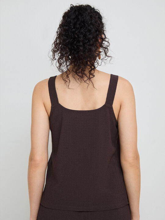 TOP ESTRUCTURA MARR&Oacute;N SET Cafe Noir image number null