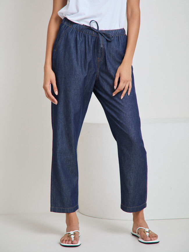 PANTALON FLUIDO VAQUERO Rinse Wash