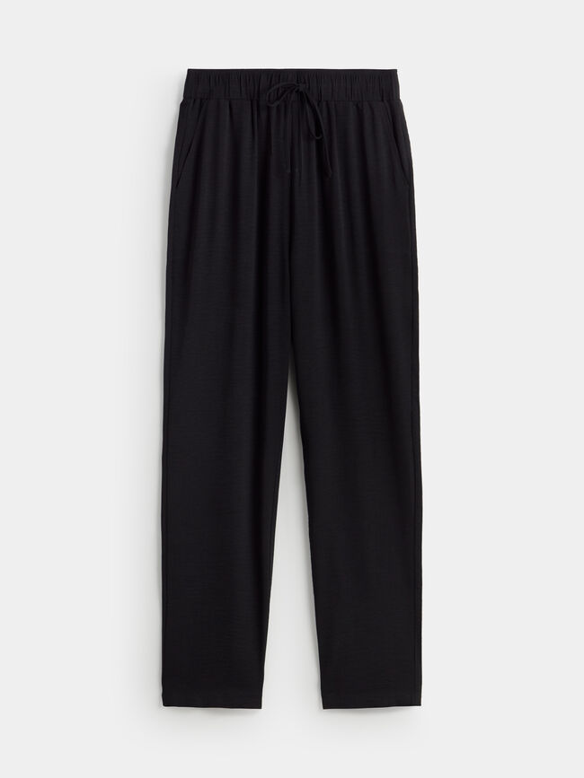 PANTAL&Oacute;N JOGGER Negro