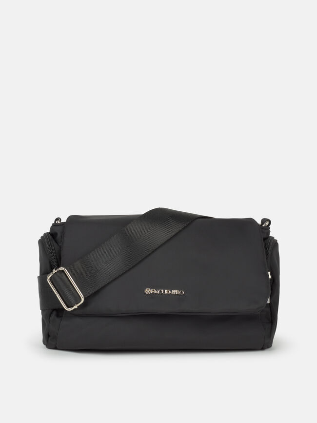 BOLSO NYLON BOLSILLOS Negro