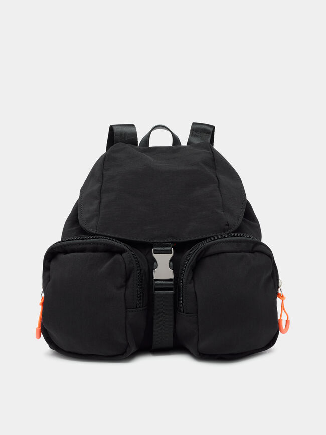 Mochila Nylon Negro