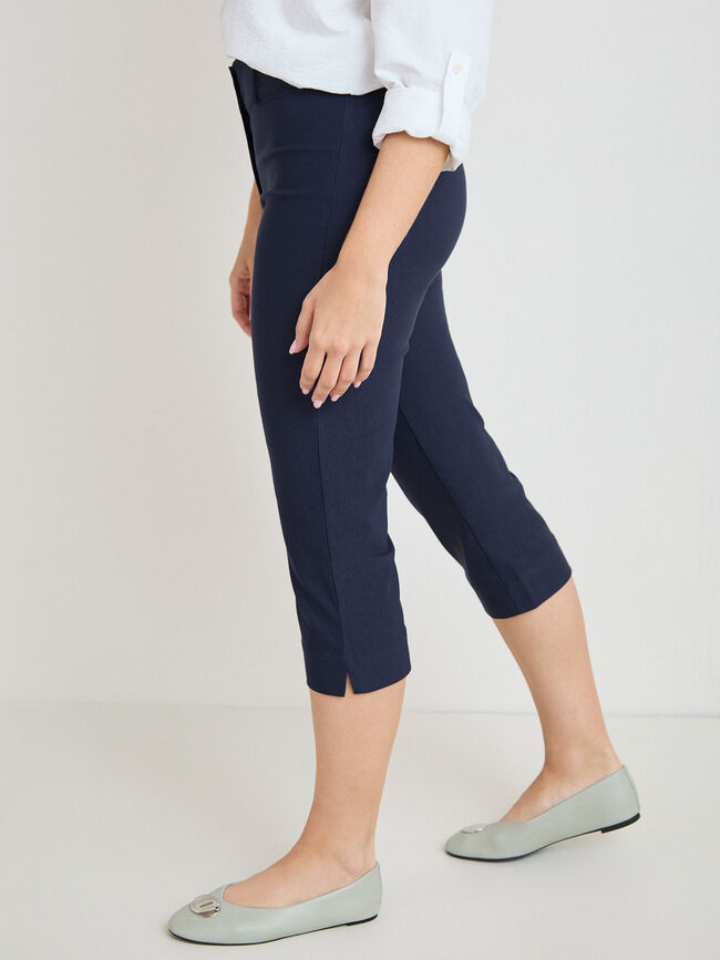PANTAL&Oacute;N CAPRI Azul Marino