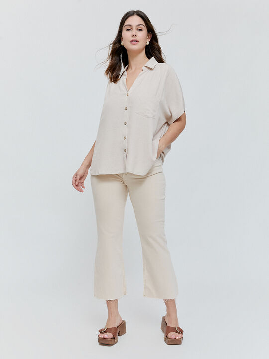CAMISA RUSTICA Crudo image number null