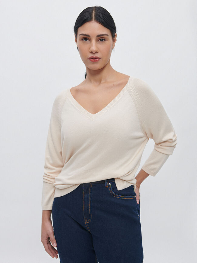 JERSEY PUNTO BÁSICO Beige