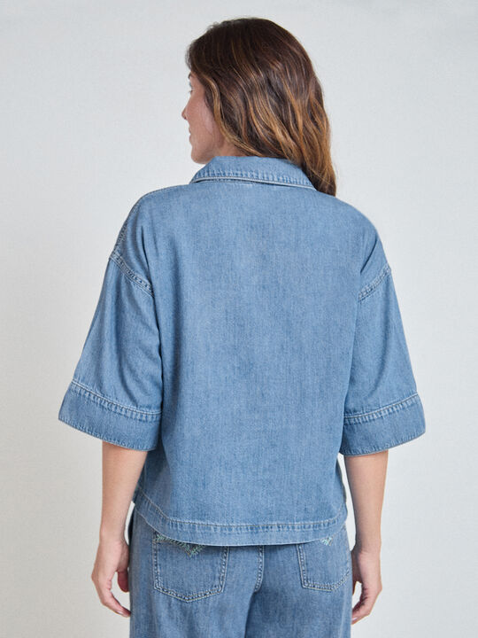 CAMISA VAQUERA GRANDE Mid blue image number null