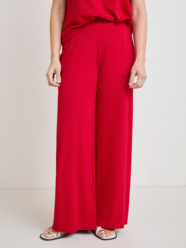 PANTAL&Oacute;N PUNTO ROMA Rojo