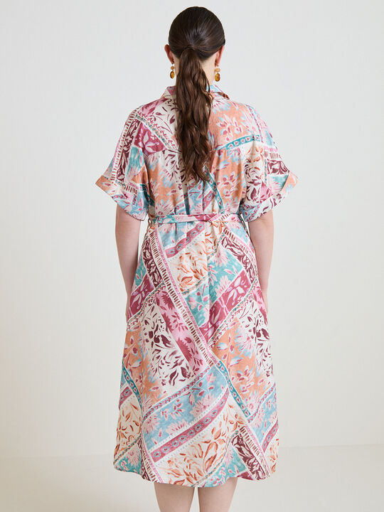VESTIDO MIDI CAMISERO Bugambila image number null