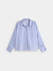 CAMISA BORDADO SUIZO Azul Chambray