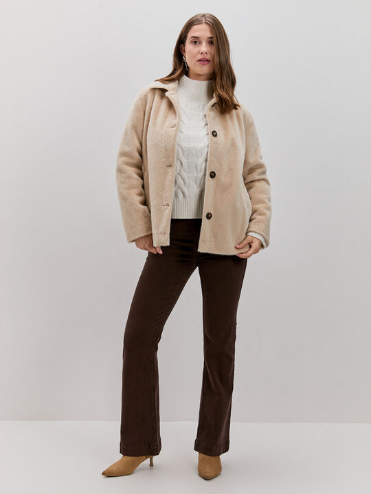 ABRIGO PELO Crudo image number null