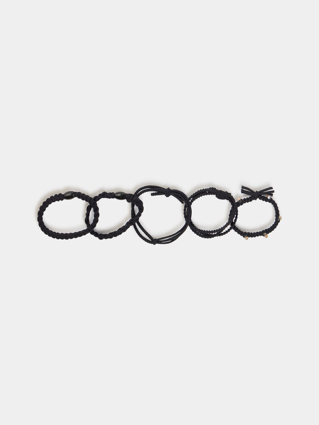 PACK GOMAS PELO Negro