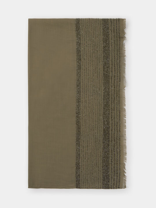 PA&Ntilde;UELO DETALLE BRILLO Kaki image number null