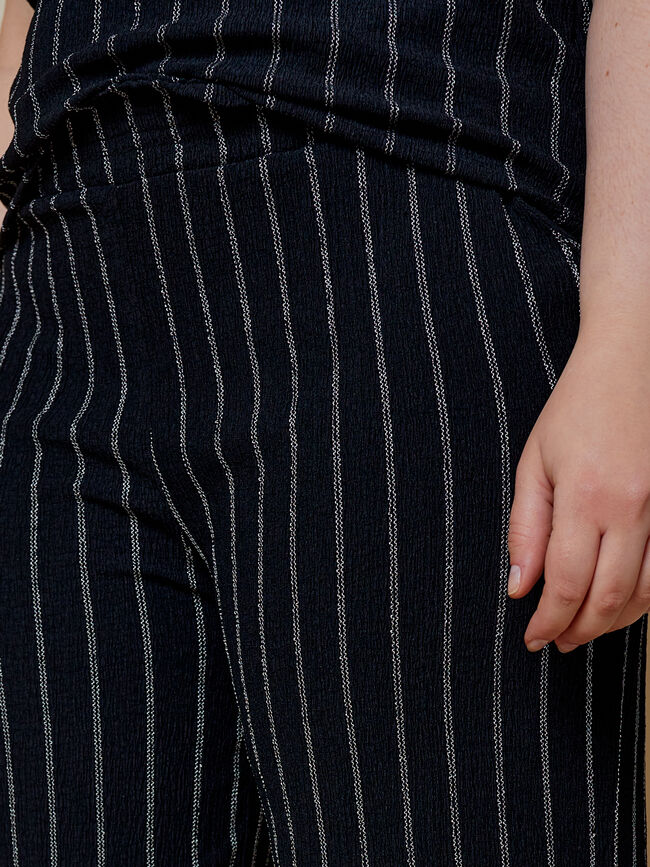 pantalón rayas Negro