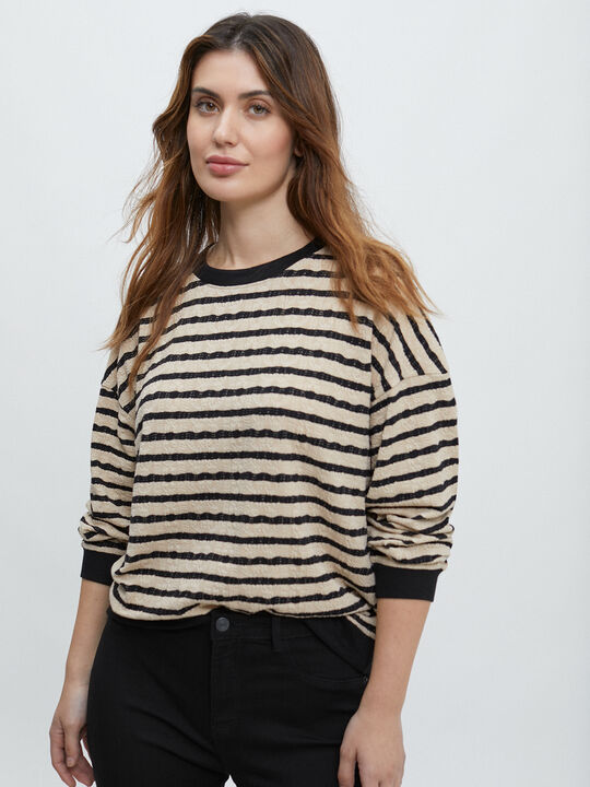 SUDADERA RAYAS TEXTURA Rayas 1 image number null