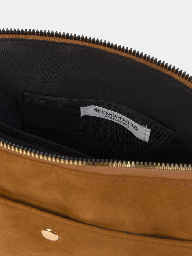 BOLSO BANDOLERA TACHAS Camel