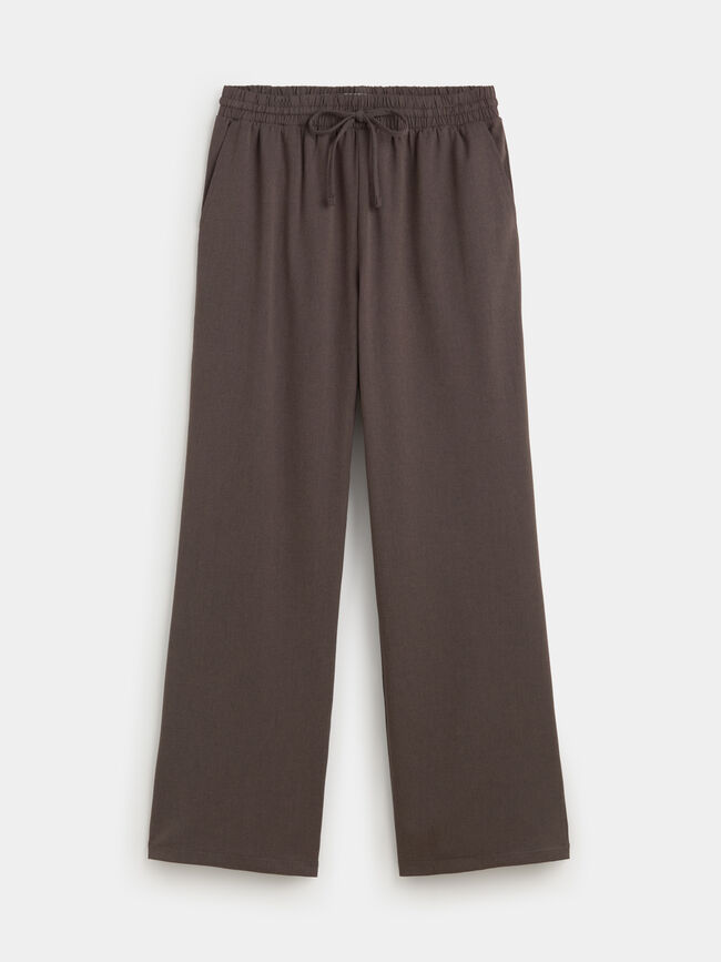 PANTAL&Oacute;N PALAZZO Gris V/oscuro