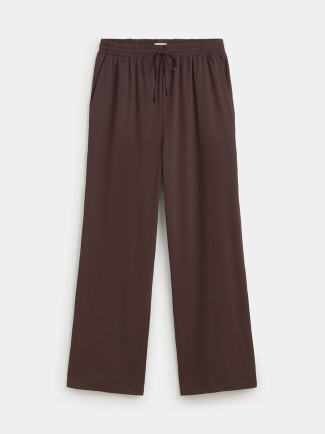 PANTAL&Oacute;N PALAZZO Marron