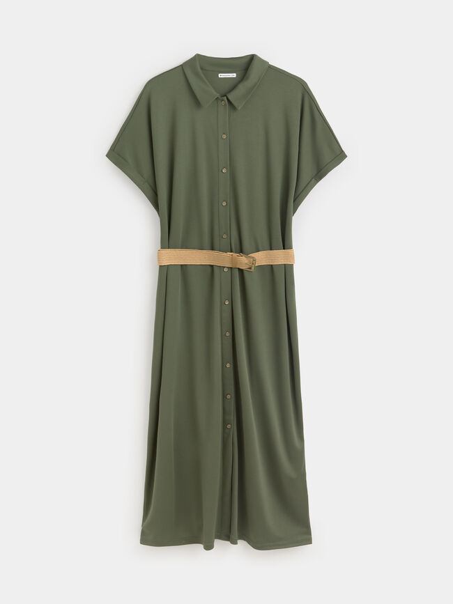 VESTIDO CAMISERO MODAL Bosque