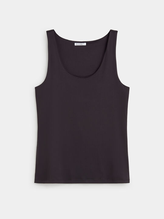 CAMISETA TIRANTE ANCHO Negro image number null