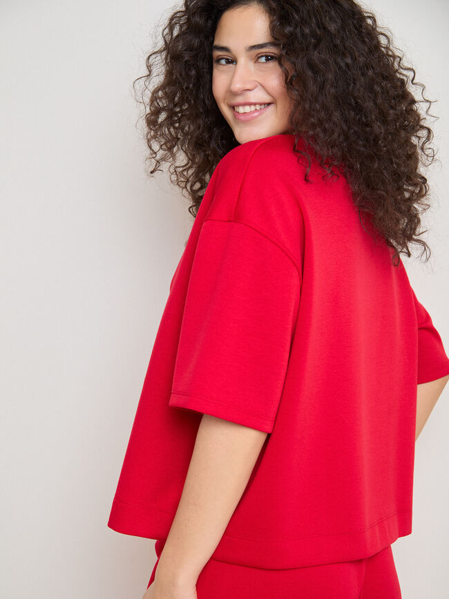 CAMISETA SCUBA M/C Rojo